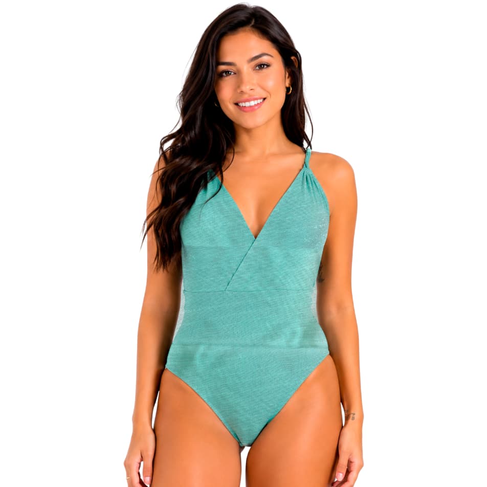 Body Maiô Bori Feminino Transpassado Premium Liso Modela Silhueta Decote Alcinha Ajustável