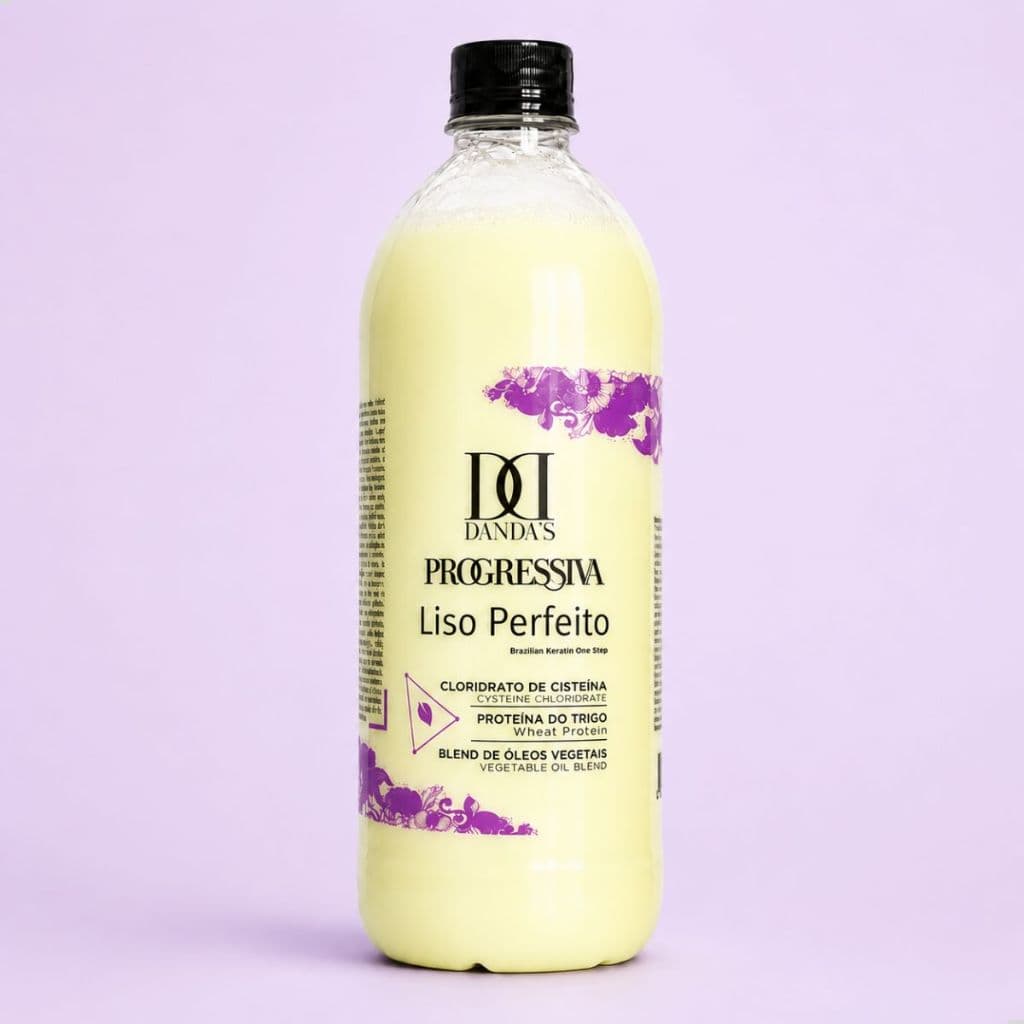 Progressiva Profissional Alisamento Perfeito Liso Escova Selagem Hidratação Brilho 1L Dandas