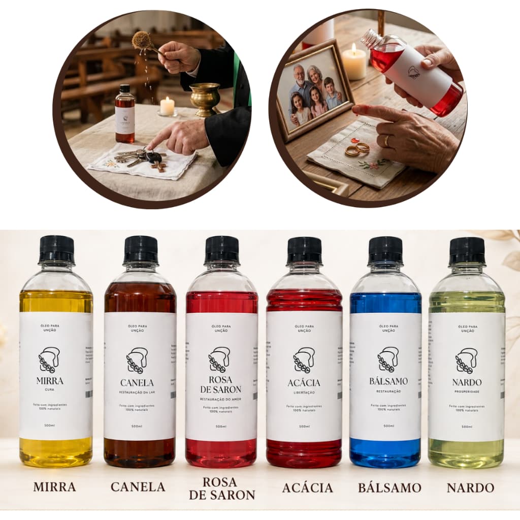 Óleo De Unção Mirra 100% Natural Aroma Intenso Uso Religioso Cheiro Suave