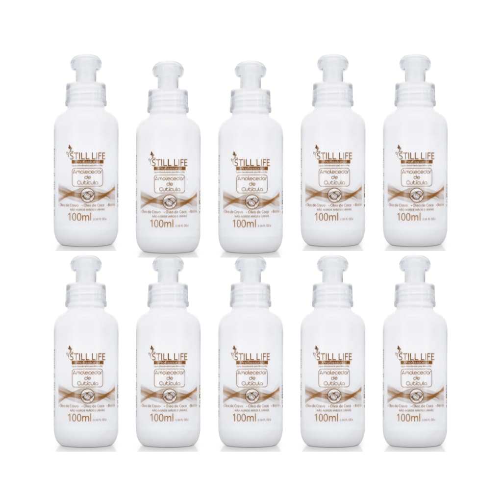 Kit Still Life Loção Desodorante para Mãos e Pés Amolecedor de Cutícula 100ml 10 Unidades