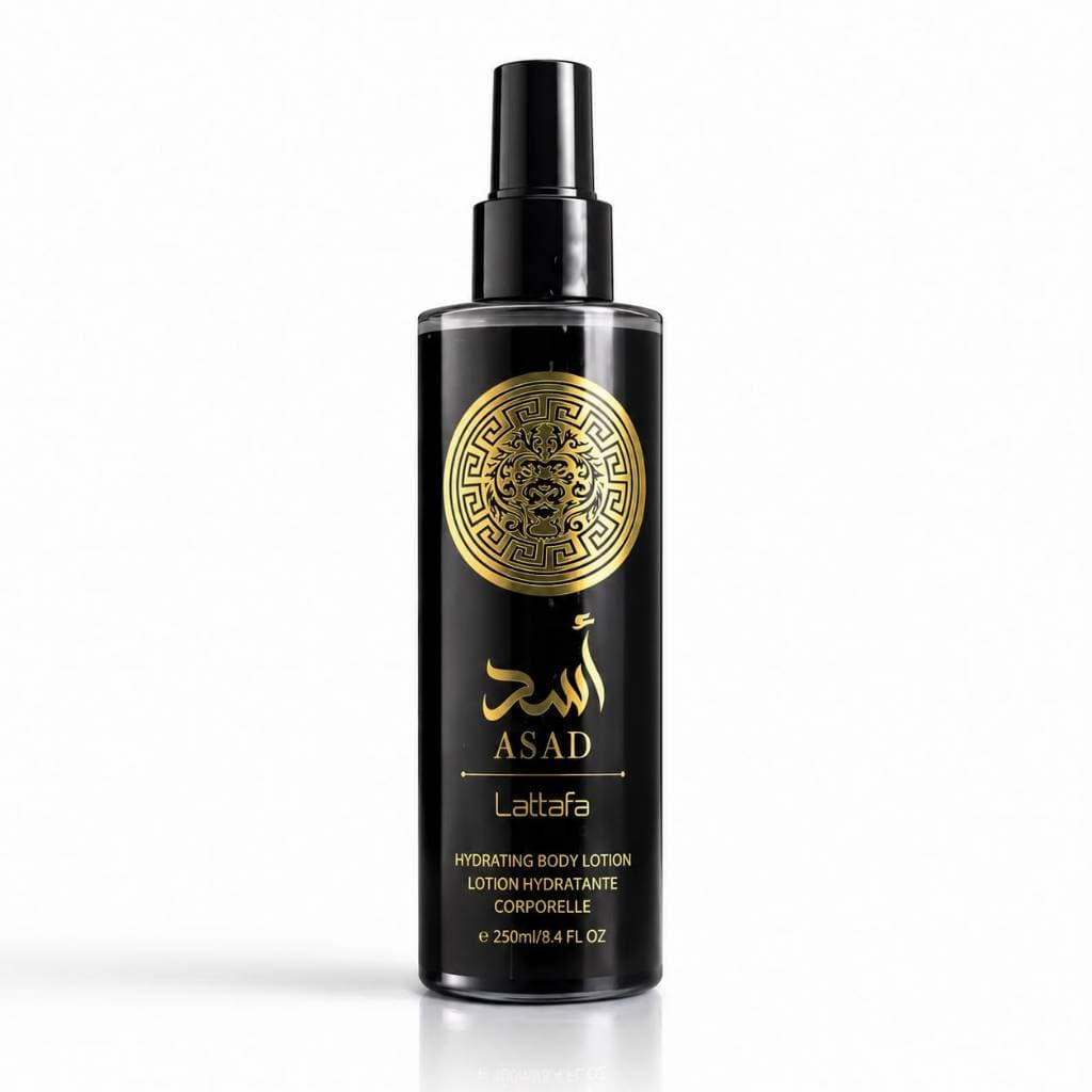 Body Splash Asad Árabe Masculino 250ml | Spray Corporal Refrescante e Perfumado, Fragrância Marcante para Uso Diário