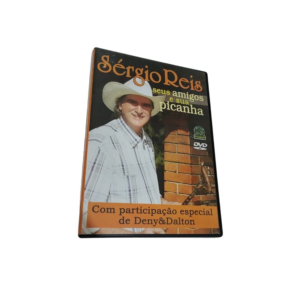 ANTIGUIDADE DVD SÉRGIO REIS E SEUS AMIGOS ORIGINAL (PRODUTO USADO)