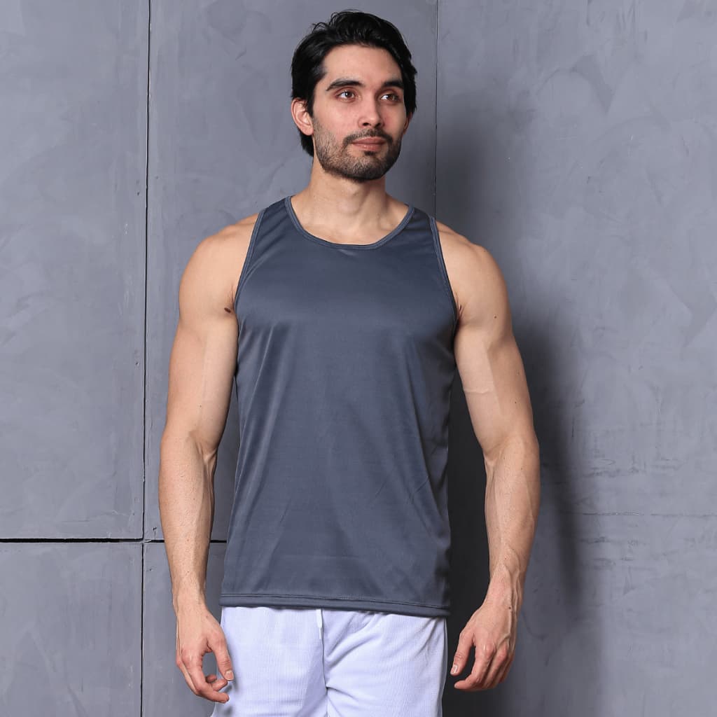 Camiseta Regata Masculina Dry Fit Casual Treino Academia Esportes Exercícios Corrida