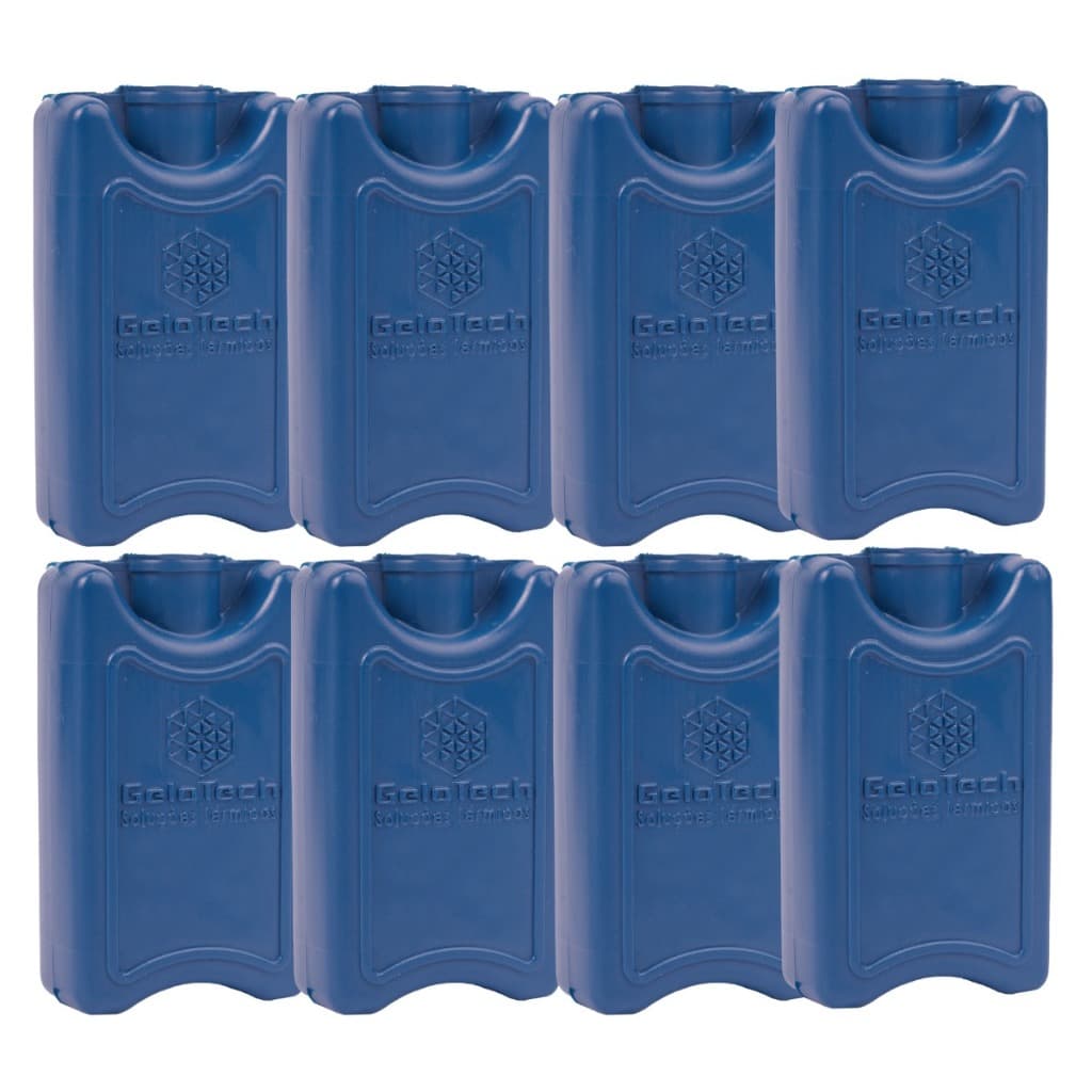 Kit Gelo 100ml Reutilizável Gelox Gelotech Bolsa Térmica Para Cooler Transporte Alimentos Bebidas Medicamentos