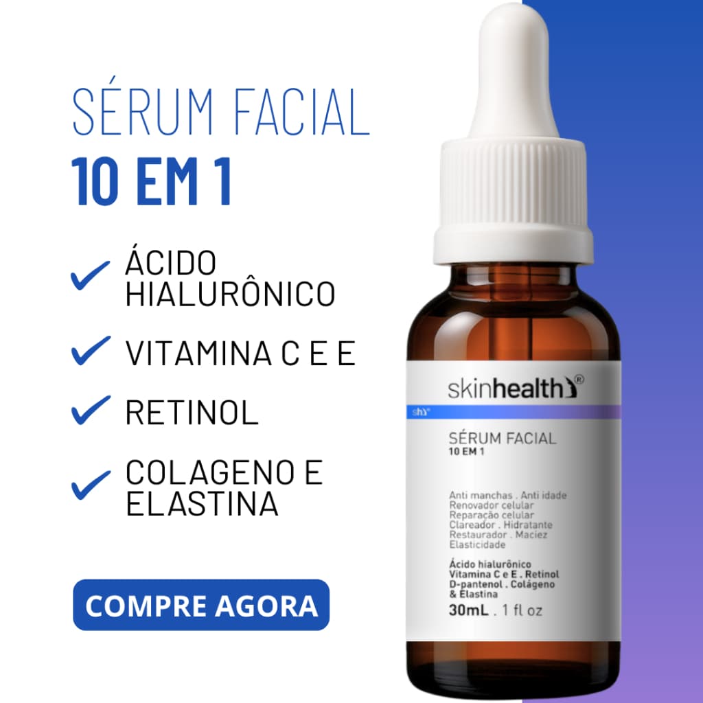 Sérum Facial 10 em 1 Skinhealth 30ml