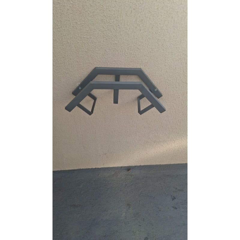 suporte de ferro reforcado para mangueira de jardim