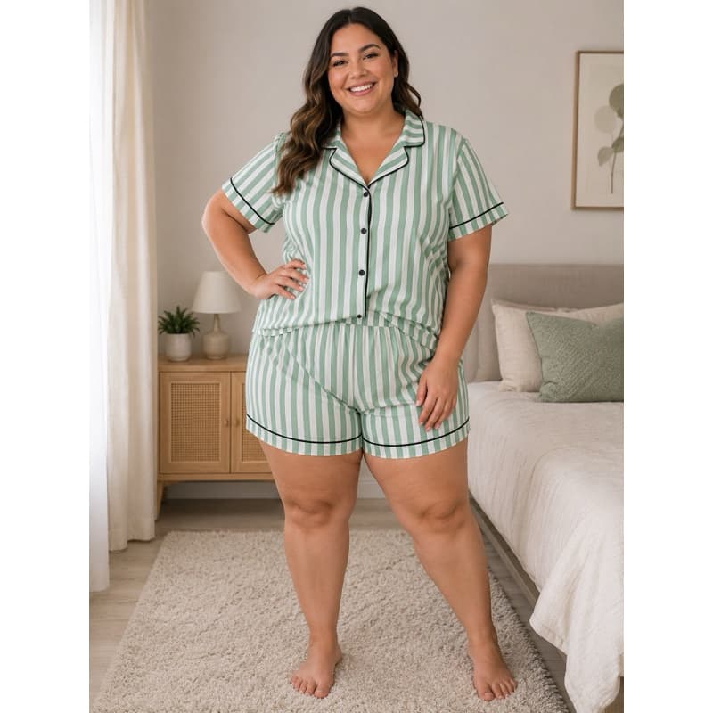 PIJAMA PLUS SIZE FEMININO AMERICANO