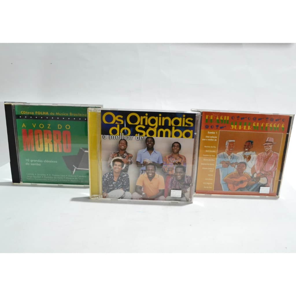 Originais do Samba CD + 2 CDs de Samba