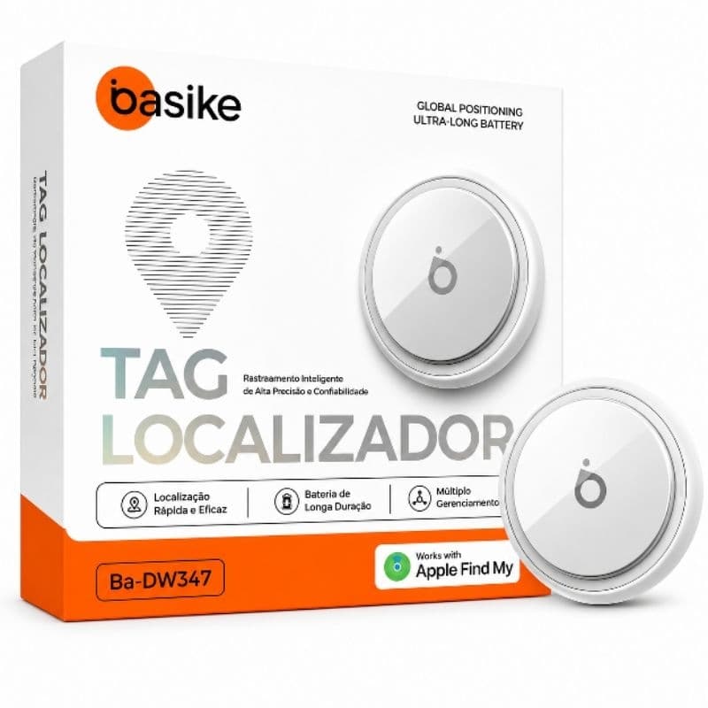 Tag localizador para iphone ios basike