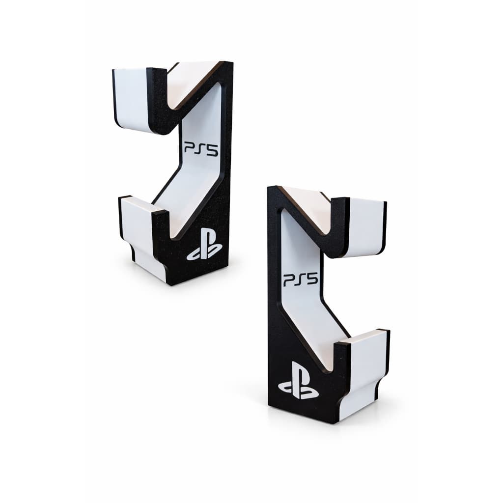 Suporte Duplo Controle PS5 e Xbox Suporte Gamer Organizador DualSense Para 2 Controles Video Game
