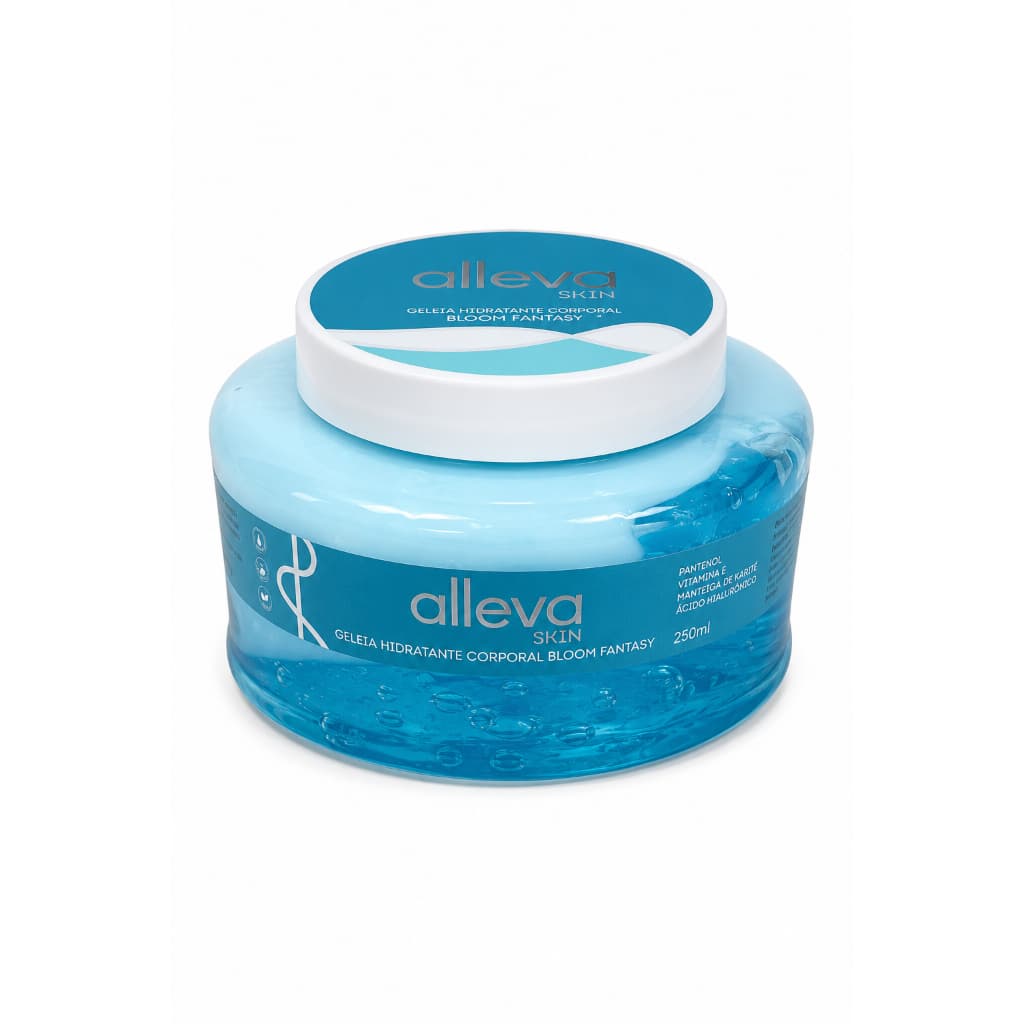 Hidratante Corporal Alleva Skin  Bloom Fantasy 250ml Textura Leve Absorção Rápida