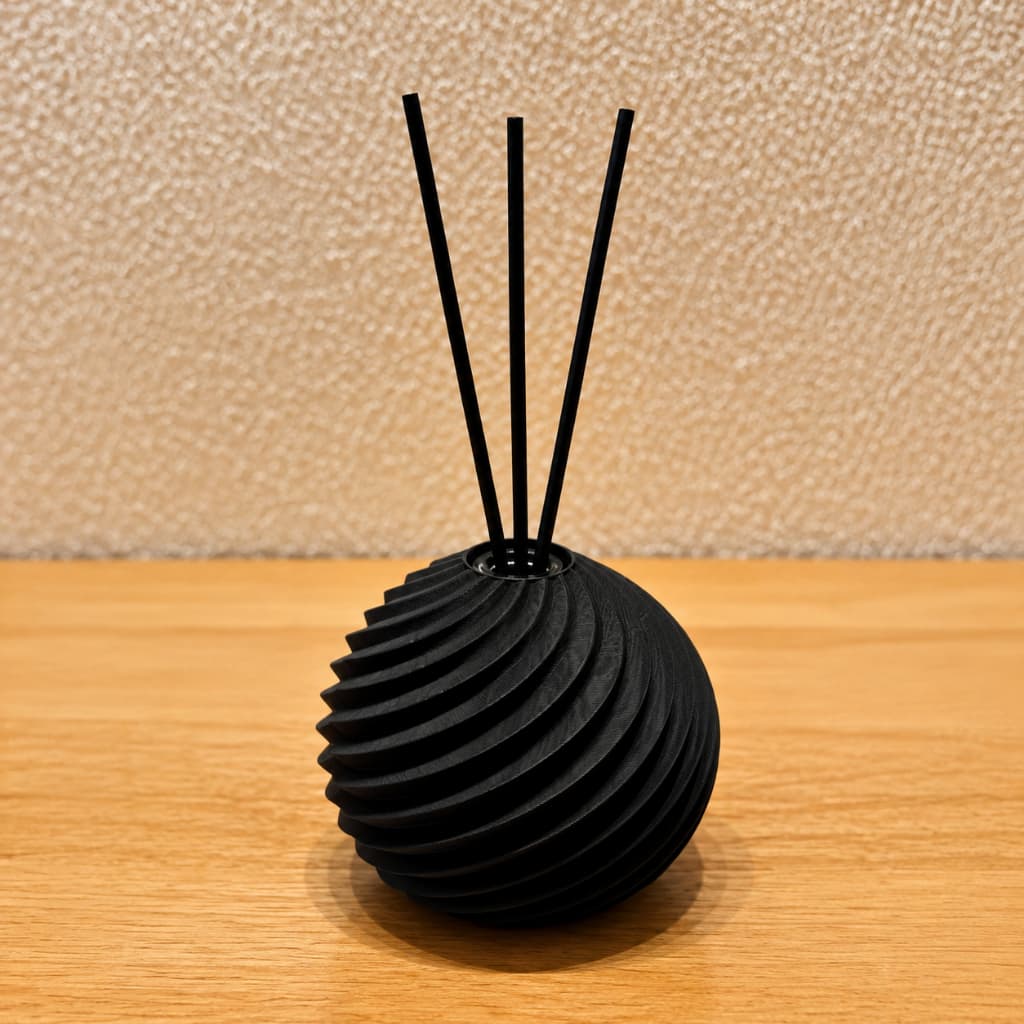Vaso Decorativo Difusor de Aromas Peça Moderna Em Espiral Difusor artesanal