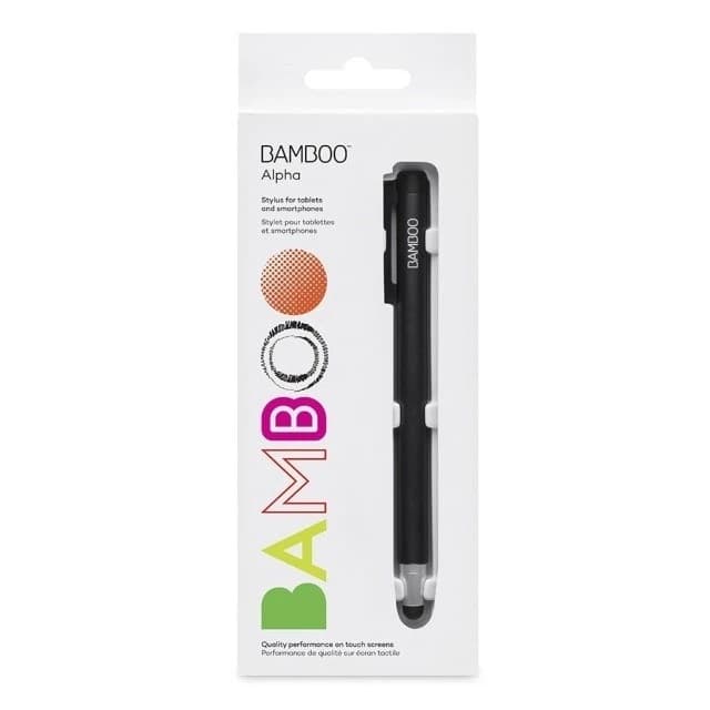 Caneta universal para telas touch - Wacom Bamboo Alpha Stylus