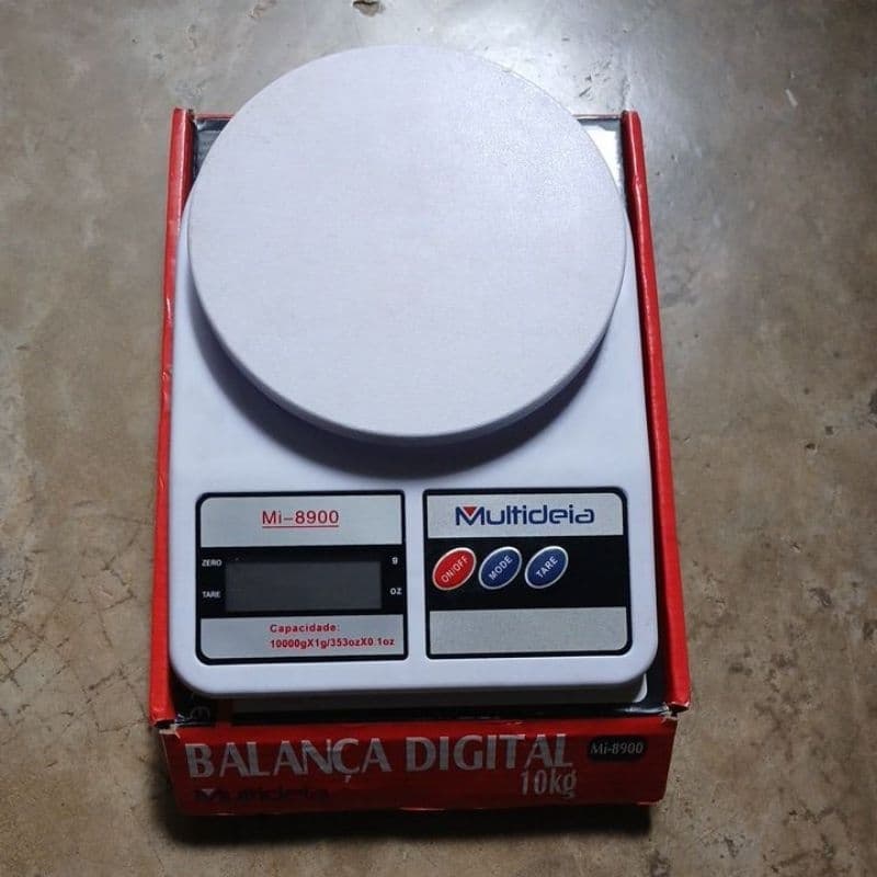 balança digital ideal para sua cozinha pesa ate 10 klos