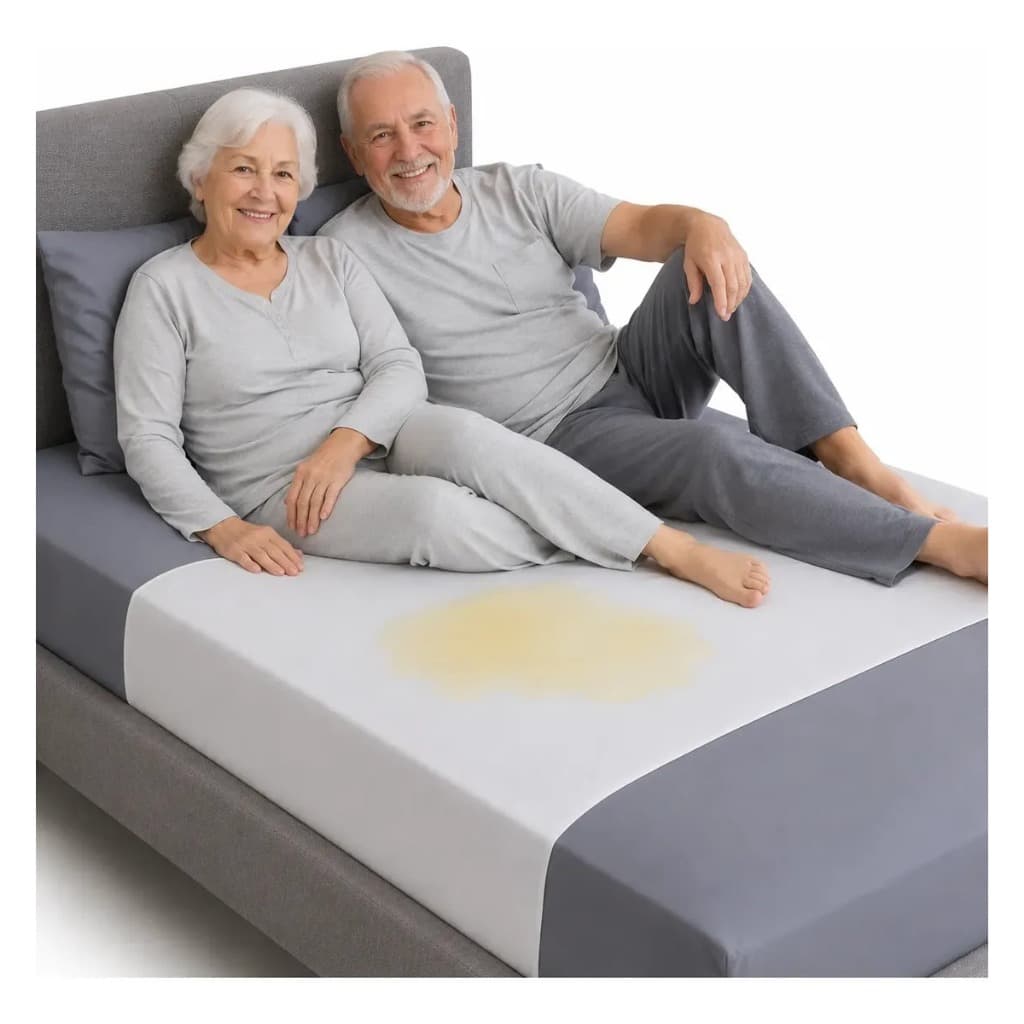 Traçado 100% PVC Protetor de Colchão Casal Impermeável Meia Cama - Casal