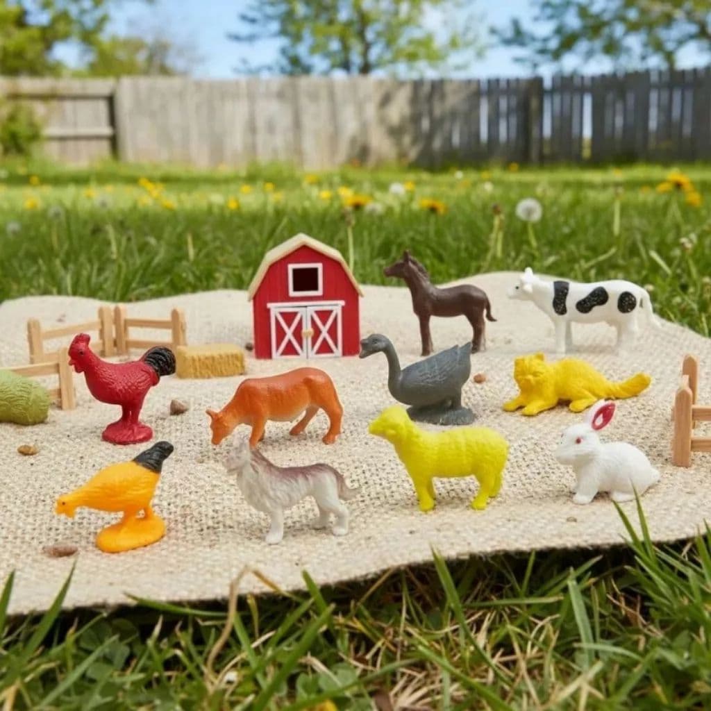 Kit 12 Animais Marinhos Tubarão Peixe Caranguejo Realista Brinquedo Animais Aquáticos