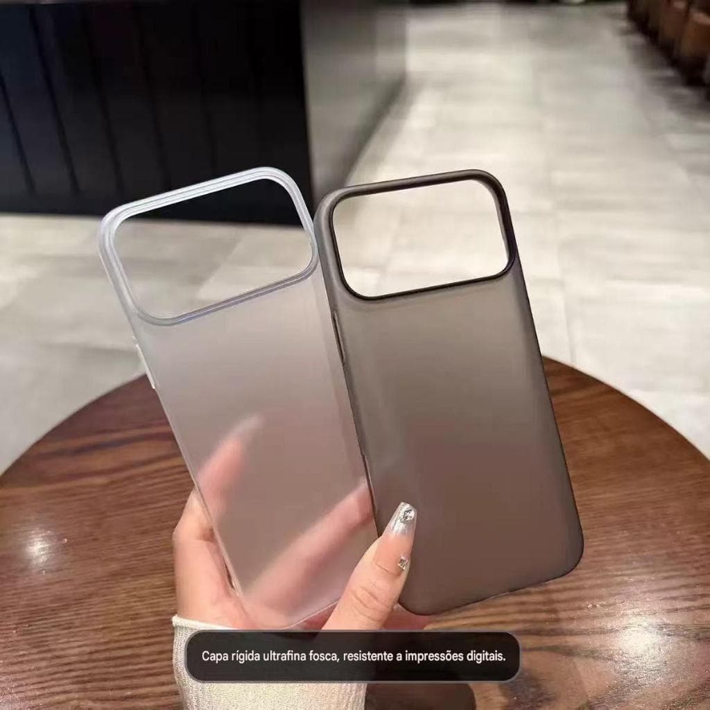 Capa fosca para todos os modelos de celular da Iphone