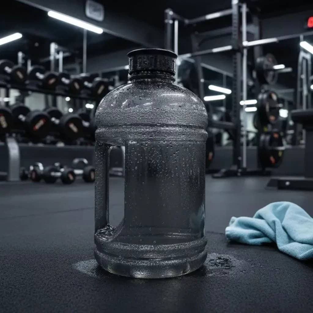 Garrafa Galão de Água para Academia com Alça Anatômica 1.8L BPA Free