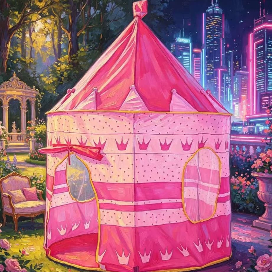 Tenda Toca Cabana Castelo Infantil menino e menina