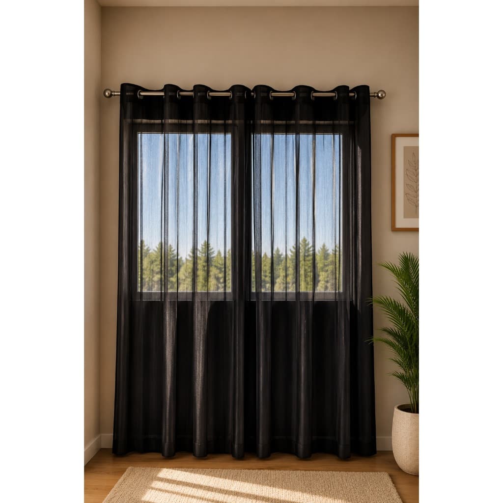 Cortina Roma 2M com Ilhós – Estilo Sofisticado para Qualquer Ambiente!