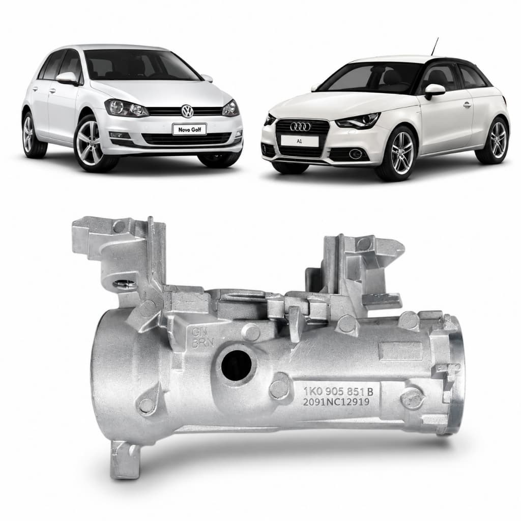 Trava De Direção Sem Comutador A1 A3 Q3 S3 Golf Jetta Tiguan