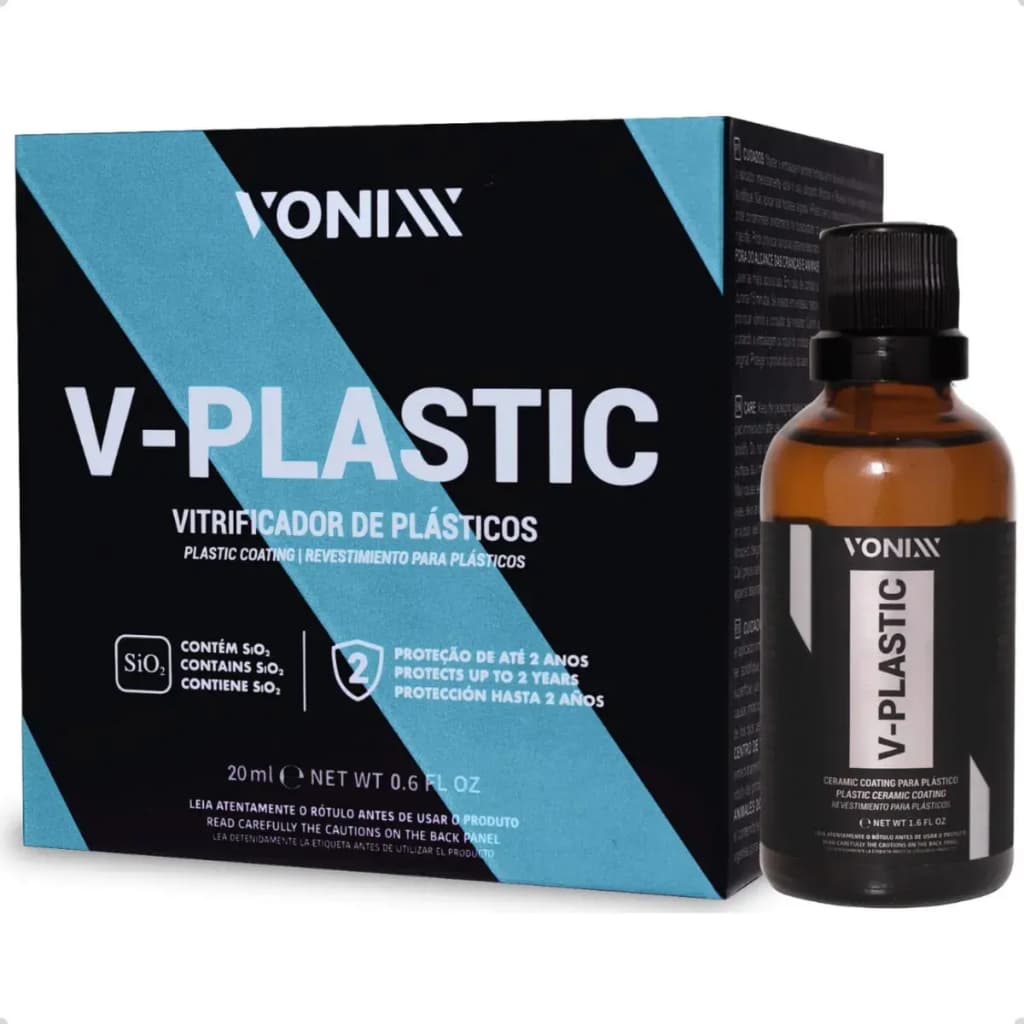 Vitrificador Plástico Vonixx V-Plastic 20ml
