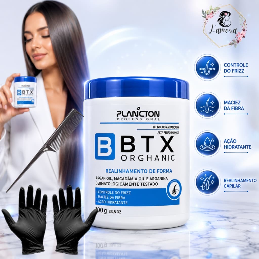 btx orghanic 100g realinhamento de fios  plancton