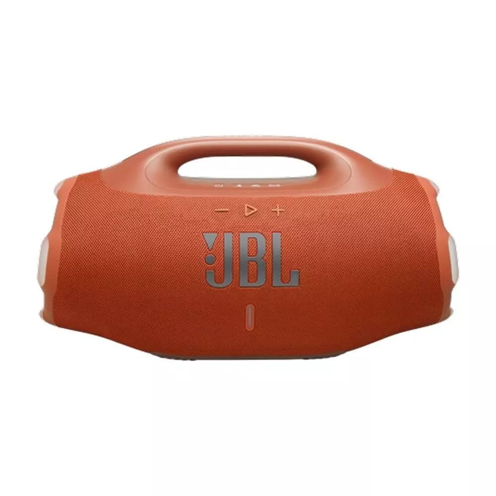 Caixa de Som JBL Boombox 4 Laranja a Prova D'agua, 200W RMS e 34h de Reprodução BT com NF