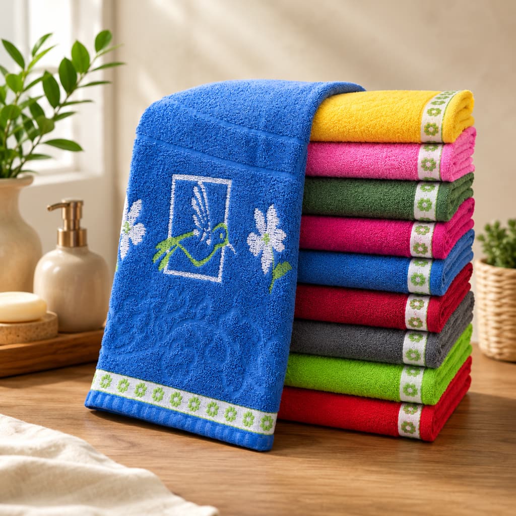 Jogo Kit 4 Toalhas De Banho Grande Grossa Macia 100% Algodão 75x150 Gigante Alta Absorção Toalha Feminina Bordada Banhão