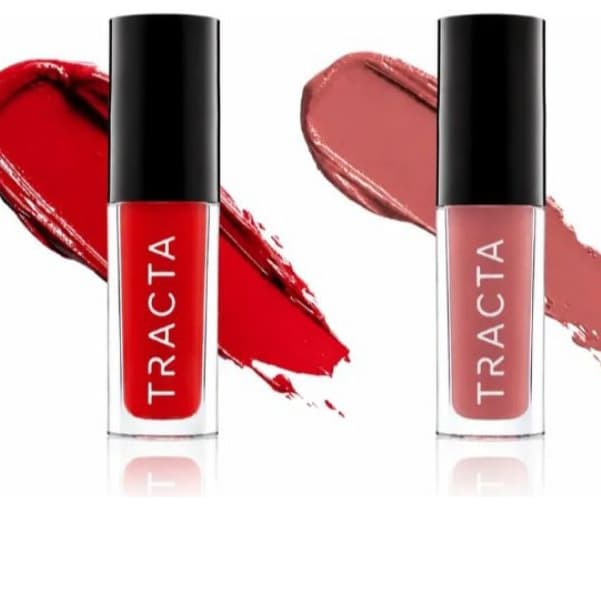Kit 2 Batom Soft Matte Tracta 4 ml Longa Duração Alta Pigmentação