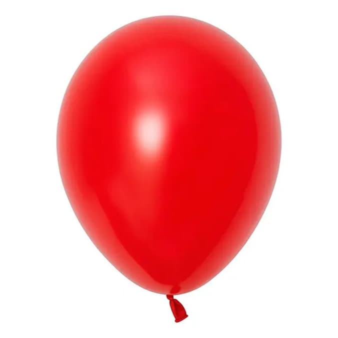 Balão N9 Liso Vermelho C/50 Festball