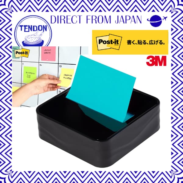 Bloco de Notas Adesivas 3M Post-it Super Sticky Pop-up, Grande (75 x 75 mm), 45 Folhas, WAVE-330-BK-SR