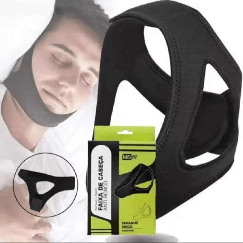 Anti Ronco neoprene 3 pontas Ajustável durma melhor queixo ótima