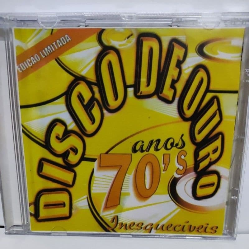 cd disco de ouro anos 70 inesquecíveis novo lacrado