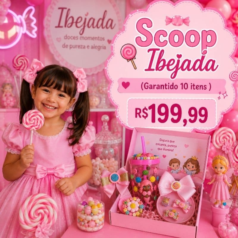 Scoop Ibejada 🍭 GARATIDO 10 ITENS