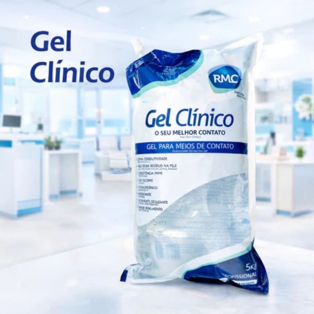 gel clinico contato condutor incolor 5kg bag