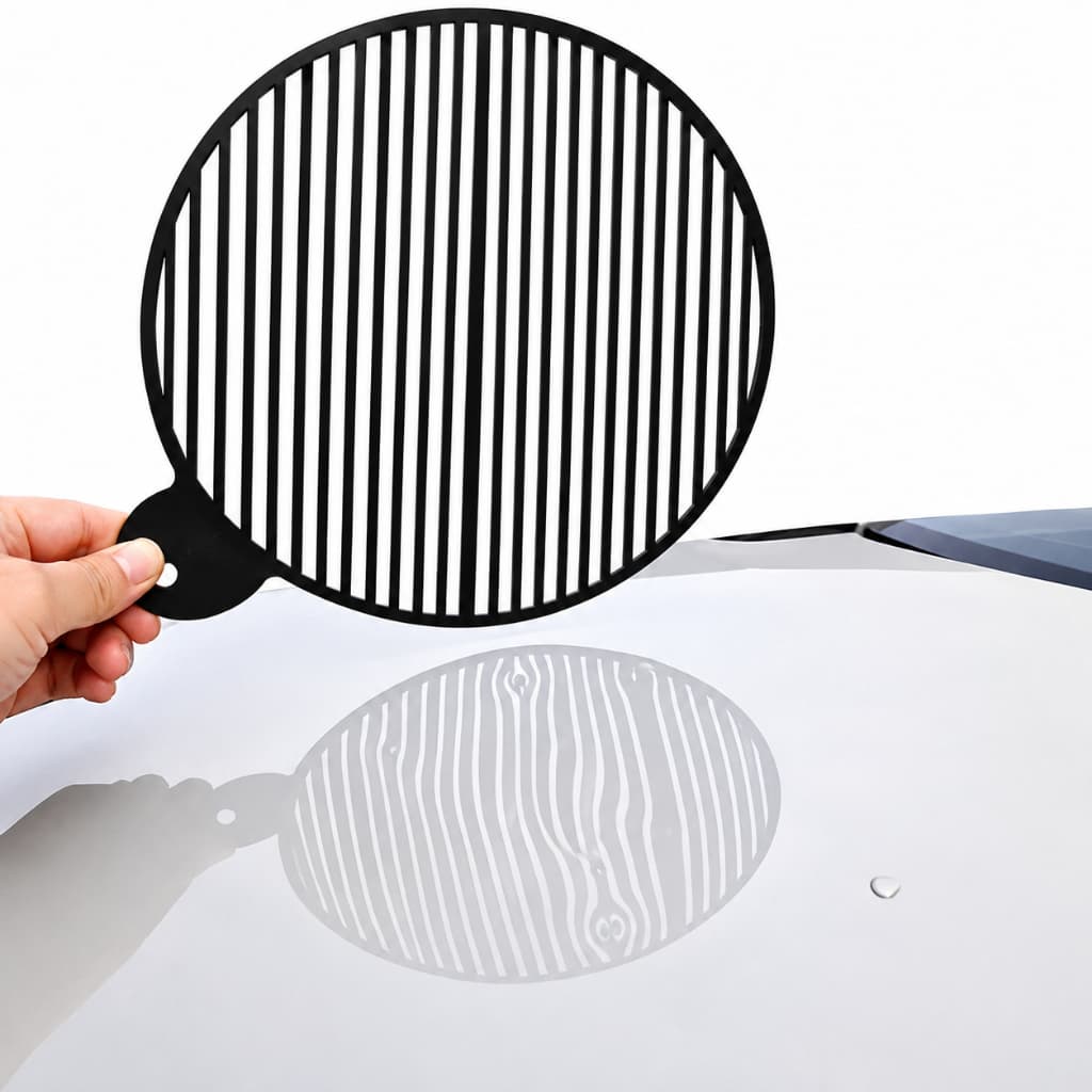 Detector de Amassados Automotivo PDR com Linhas | Painel Refletor para Martelinho de Ouro