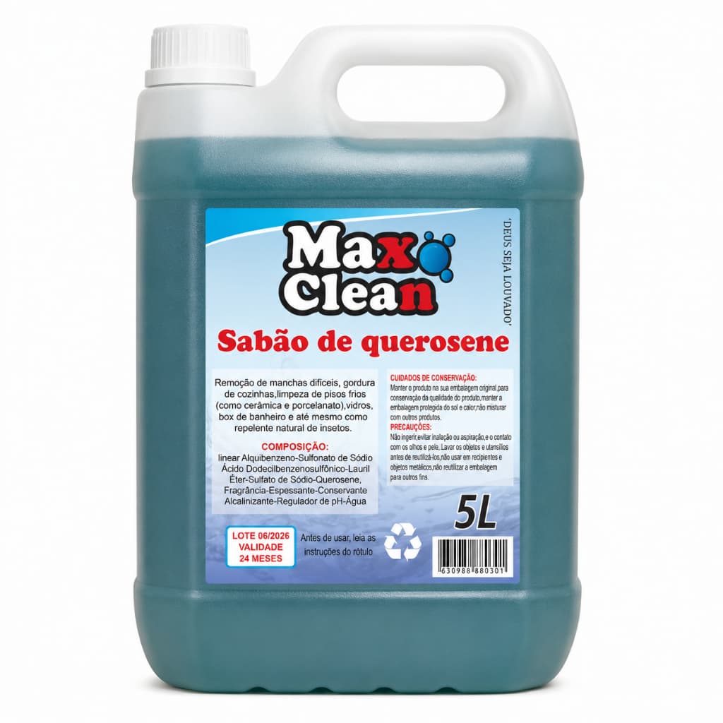 SABÃO DE QUEROSENE CONCENTRADO LIMPEZA PESADA  PARA QUALQUER TIPO DE PISO BOX DE BANHEIRO CHEIRO SUAVE E RENDE
