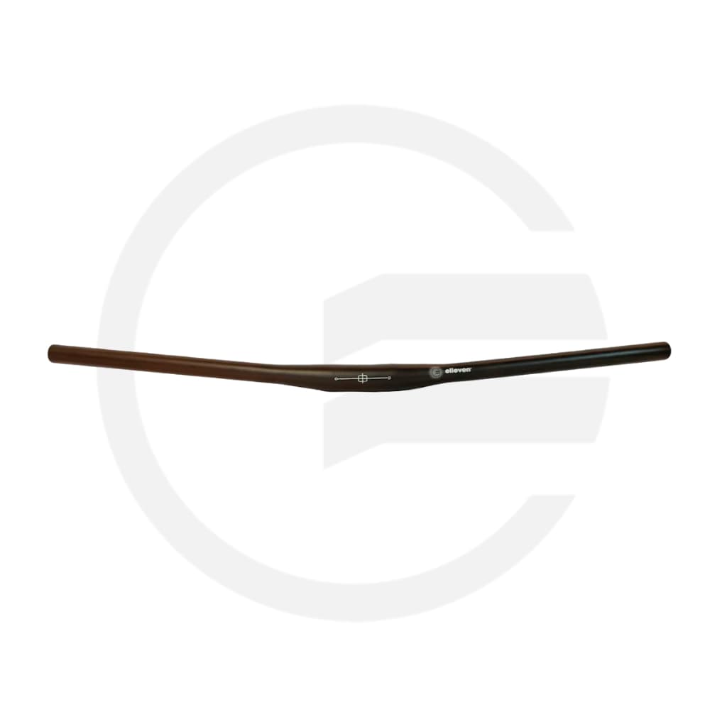 Guidão Elleven T6 Reto Flat 720mm Aluminio Mtb Bike 31.8 Backsweep 9°