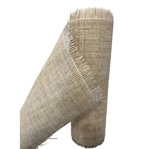 Palhinha Indiana Quadriculada Tela de Fibra 100% Natural 50cm de Largura Artesanal Móveis Decoração