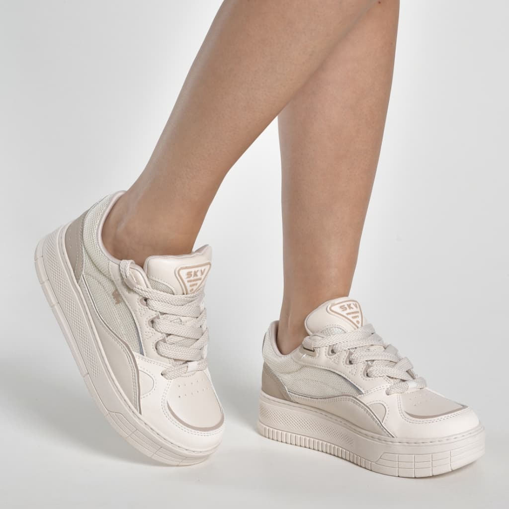 Tênis Via Marte Casual Feminino Confortável Original  Plataforma - 367-001