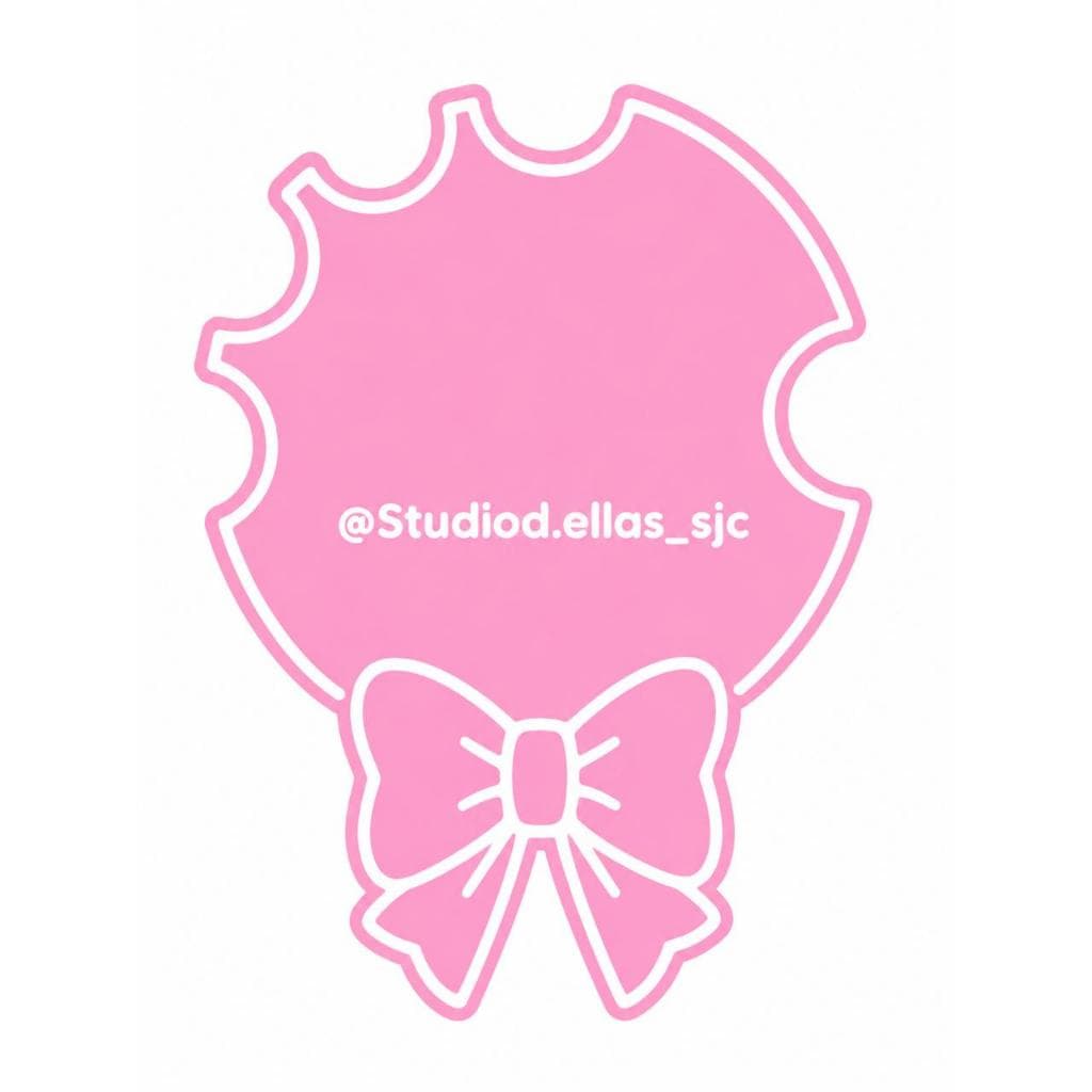 Expositor de Unhas Personalizado com Nome ou @ | Modelo Gatinho | Display para Nail Designer