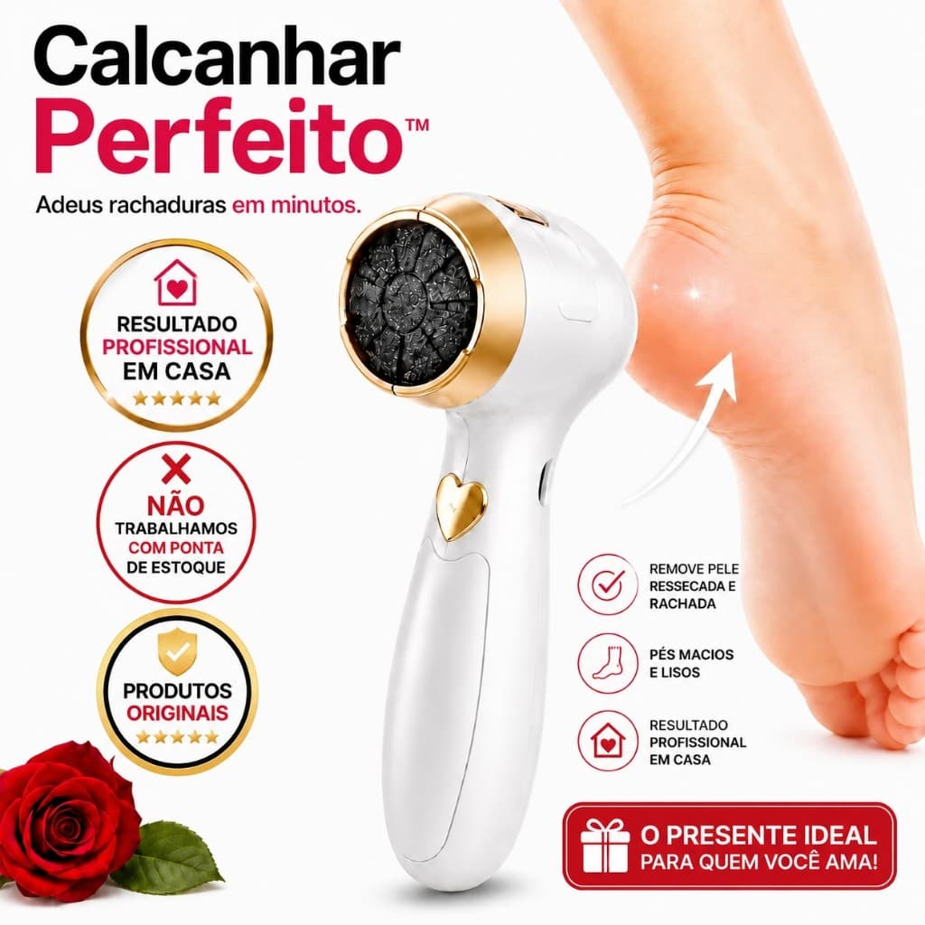 Esfoliador Elétrico Pés Calcanhar USB Recarregável Removedor Calos e Rachaduras Lixador Elétrico