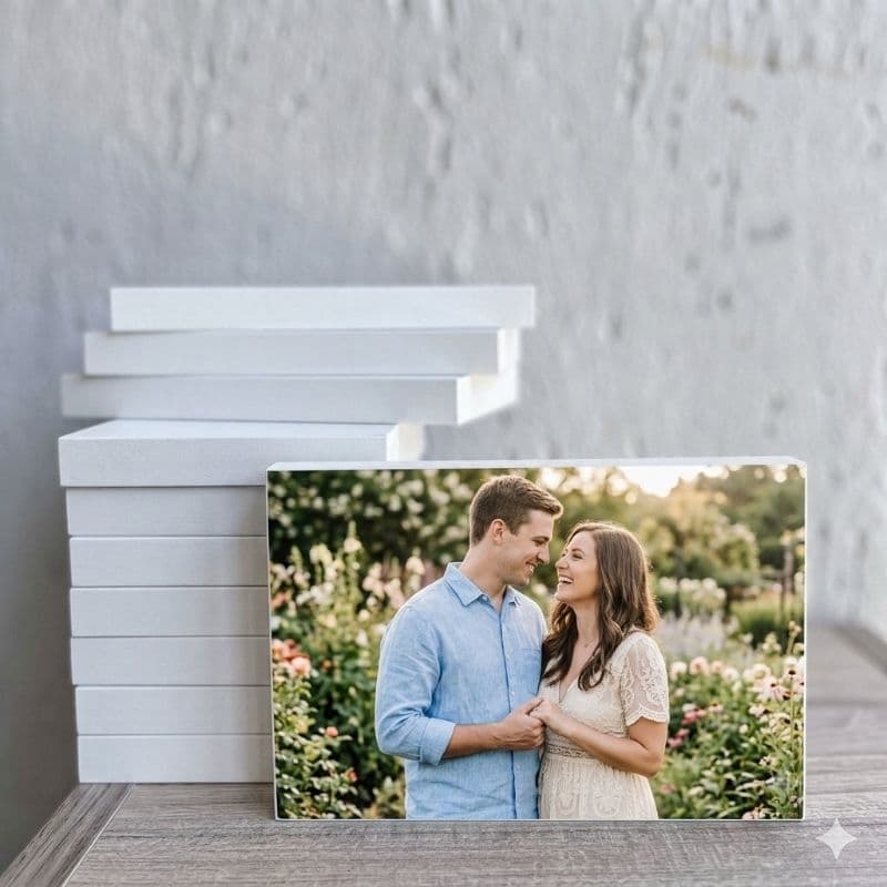 Kit 10 Bases MDF CRU ou BRANCO 10x15cm Fotos Adesivas Centro Mesa Lembrancinha Decorativo Polaroid