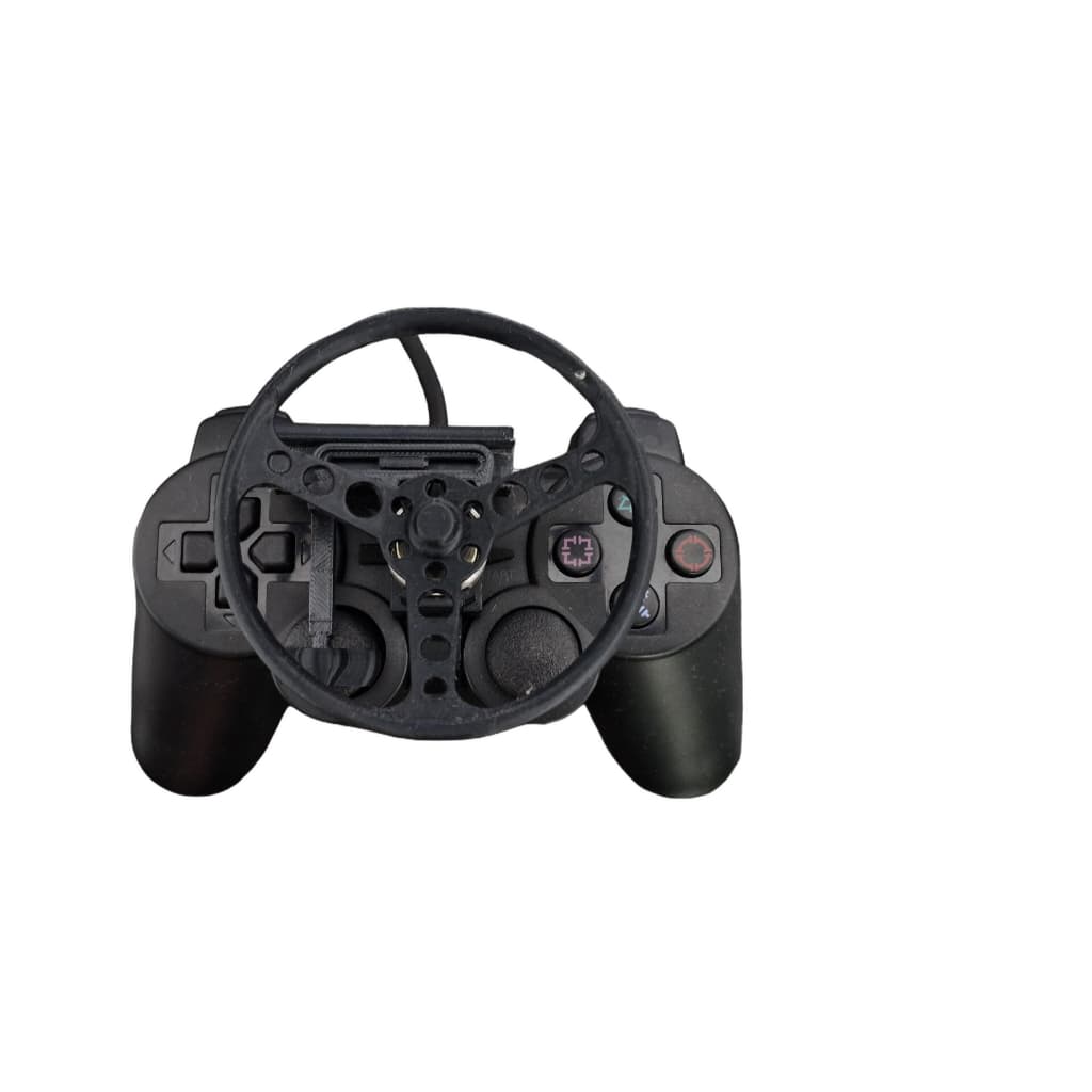 Mini Volante Esportivo V2.1 Para Controle PS2 - PS3 - Xbox 360 - Xbox One