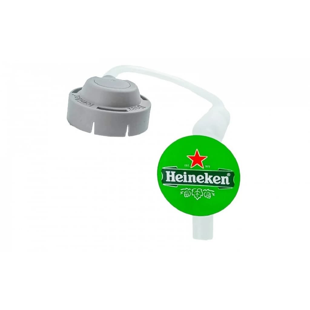 Conector plugue barril Heineken c/ mangueira tubo chopeira doméstica B100 Beer tender Krups