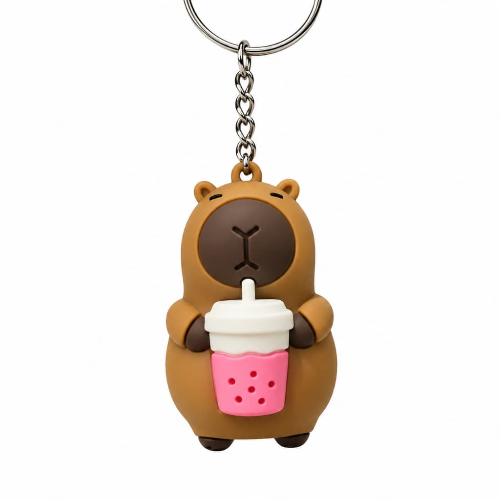 Chaveiro Capivara Fofa Luck Day – Coleção da Sorte