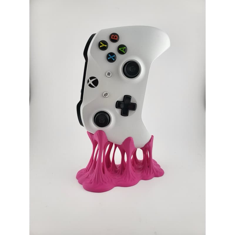 Suporte Controle Xbox One Series S X Slime Rosa | Base Organizadora