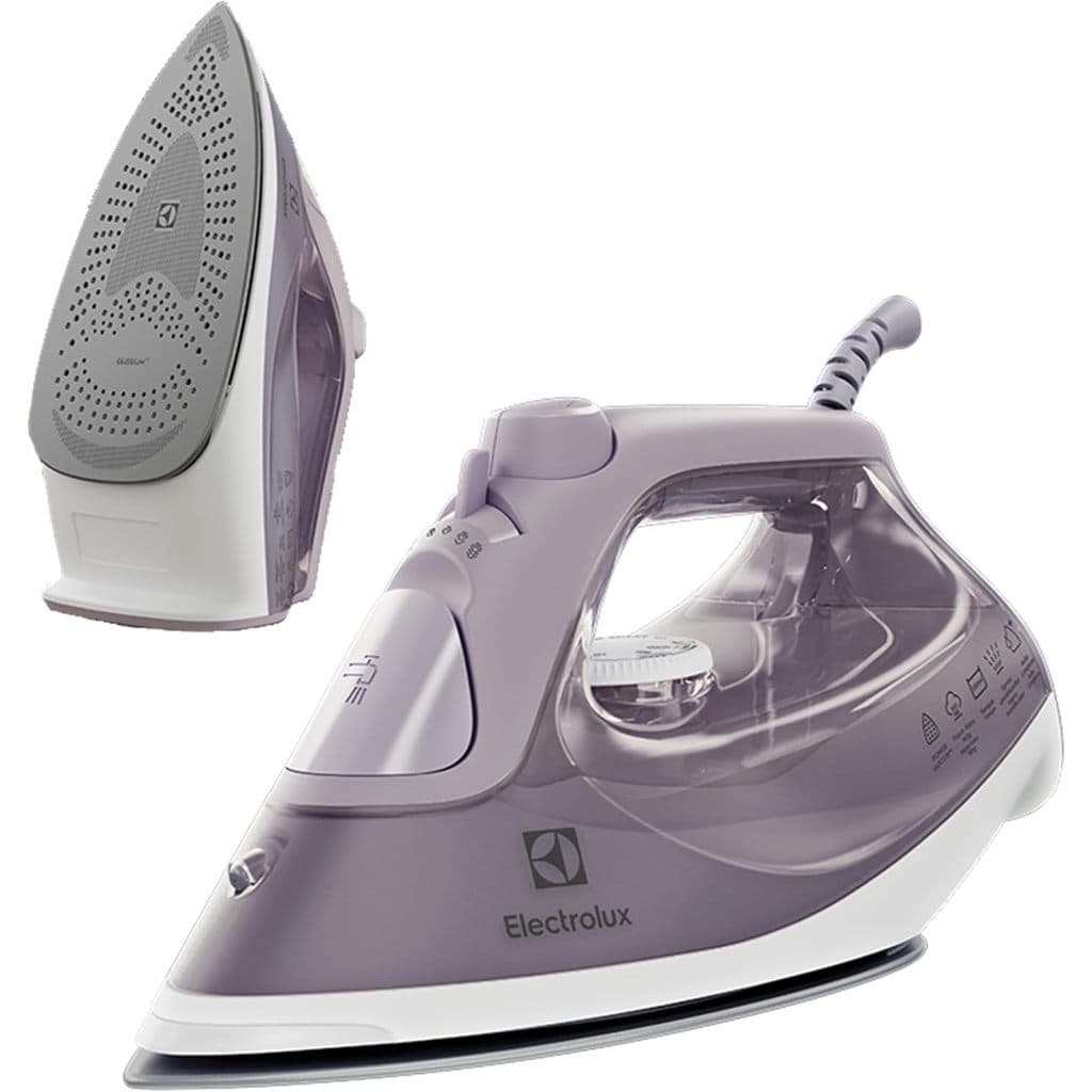 Ferro de Passar Electrolux127v ESI50 Seco e vapor antiaderente base ceramica Glissium vapor vertical extra 1500W