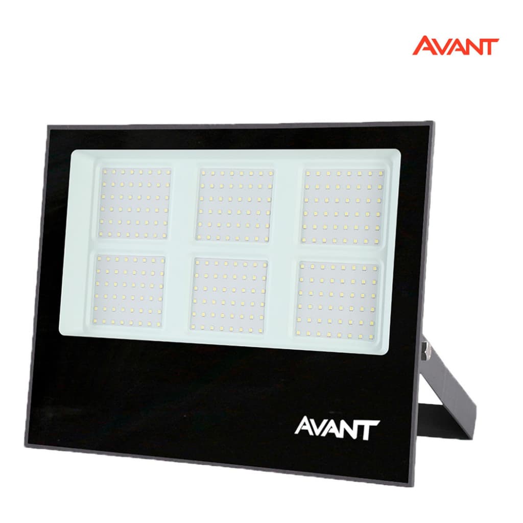 Refletor LED 300W Avant Slim IP65 Bivolt 22500 Lúmens Branco Frio 6500K Holofote Externo | ENVIO RAPIDO